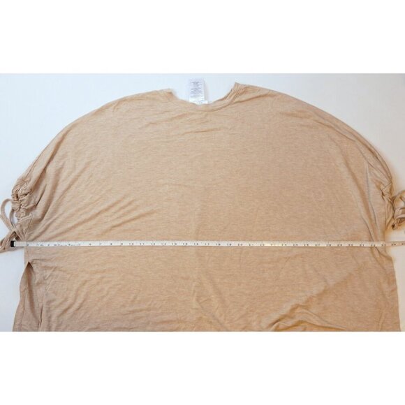 Motherhood Maternity Nursing Poncho Sweatshirt - Oatmeal - One Size - Picture 6 of 6